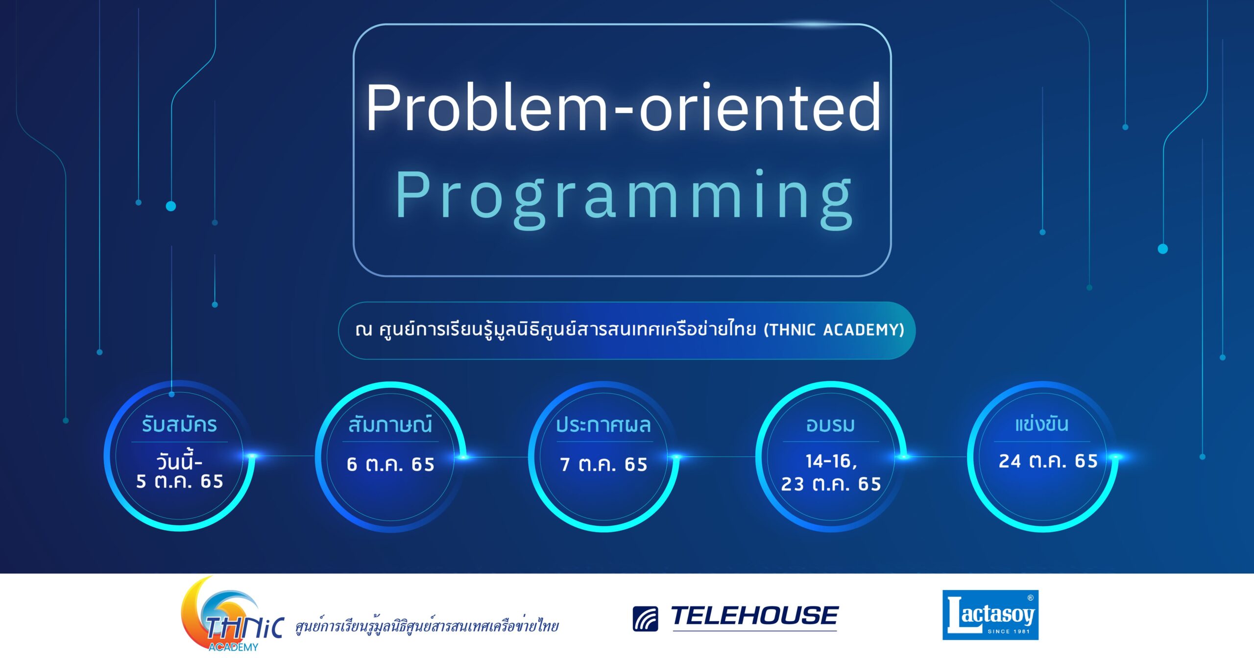 หลักสูตร Problem-oriented Programming