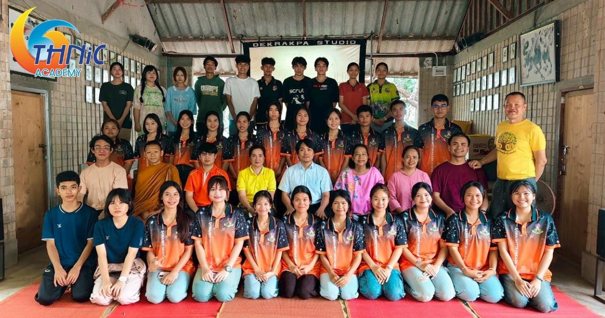 THNIC Academy เสริมสร้างทักษะการคิดเชิงคำนวณและจิตสำนึกต่อสิ่งแวดล้อมแก่เยาวชนจังหวัดสุรินทร์ ผ่านหลักสูตร Enhancing Computational Thinking (CT) Skills with IoT and Nature Game